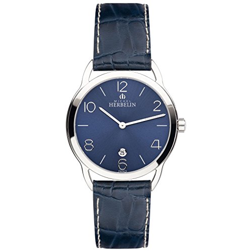 Men's Watch - Michel Herbelin - 19577/15BL - Quartz - Date - Blue