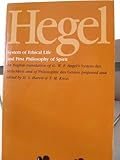 Hegel's System of Ethical Life and First Philosophy of Spirit, Hegel, Georg Wilhelm Friedrich, 0887068286