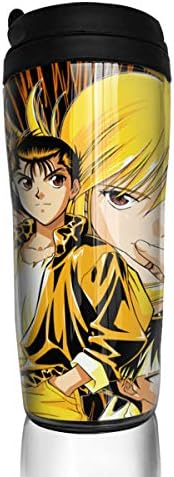 Coffee Cup Yu Yu Hakusho Anime Style 12oz (350ml) Coffee Cup, Cup, Teacup, Travel Mug, With Sealing Cover