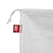 Simply Green Solutions Reusable Mesh Polyester Produce Bags - White, Set of 5