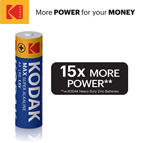 KODAK Max AA Super Alkaline Batteries (30 Count) | Pricepulse