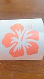 Hibiscus Flower Vinyl Decal Sticker | Hawaiian Hibiscus Vinyl Decal | Yeti Vinyl Decal | Car Decal Sticker | MacBook Decal | Phone Decal | Laptop Decal I Window Decal