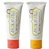 Jack N' Jill Natural Toothpaste, Strawberry & Banana, 1.76oz (Pack of 2)