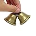 Honbay 20PCS 38mm/1.5inch Vintage Bronze Jingle Bells for Dog Potty Training, Housebreaking, Making Wind Chimes,Christmas Bell and etc