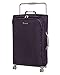 it luggage World's Lightest New York Softside 8 Wheel Spinner, Purple Pennant, Checked-X-Large 32-Inch