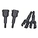 Hobbypark (4-Pack) Metal Wheel Axle Shaft for WLtoys A959 1/18 RC Car Upgrade Parts Fit A949 A969 A979 A949-30