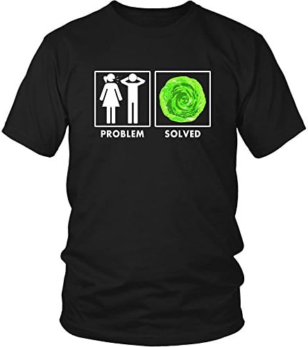 Problem Solved Portal of Rick Men's (Unisex) Shirt