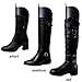 Resinta 4 Pairs (8 Sheets) Boot Shaper Form Inserts Boots Breathable Support for Men and Women, 3 Sizes in 1 Sheet (black)