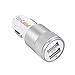 Generic 5V 2.1A US USB Plug Travel Adapter Wall Fast Car Charger Set (White)