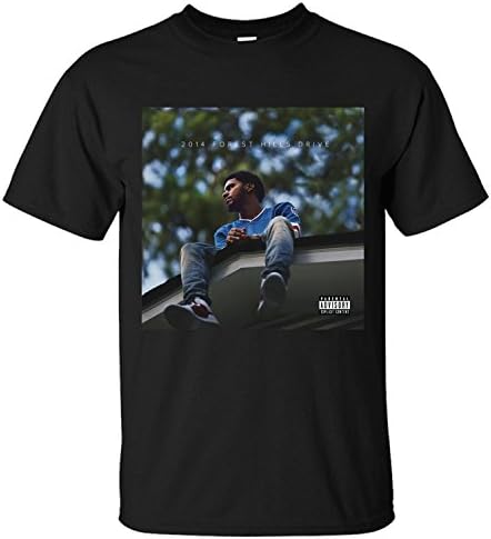 WTOO Men's Hot 2014 Forest Hills Drive J. Cole T Shirt black M