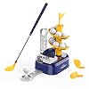 EagleStone Kids Golf Toys Set Outdoor Lawn Sport Toy with 15pcs Training Golf Balls & Clubs Equipment, Indoor Exercise…