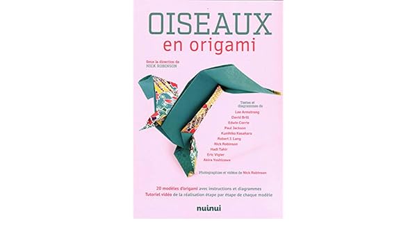 Oiseaux En Origami Collectif 9782889357390 Amazoncom Books