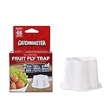 Catchmaster All Natural Fruit Fly Trap - Great for Use in The Kitchen - Pack of 2 Traps