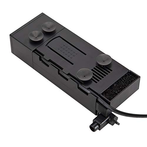 hygger 110GPH 7watt Quiet Small Aquarium Filter for 210 Gallon Fish