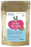 Gelatinized Red Maca Root Powder - Certified Organic, Fair Trade, Gmo-free, Fresh Harvest From Peru, Gluten Free Vegan and Pre-cooked 1 Lb - 50 Servings