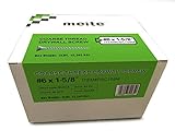 meite 1-5/8-Inch #6 Coarse Thread Drywall Screw with Bugle Head, 5 Pounds Black #DSC158M