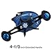 Piscifun Perseus Right Handed Low Profile Baitcasting Reel - Dual Brakes, 18.5LB Carbon Fiber Drag Baitcasting Fishing Reels, Incredible Smooth Baitcaster Reel