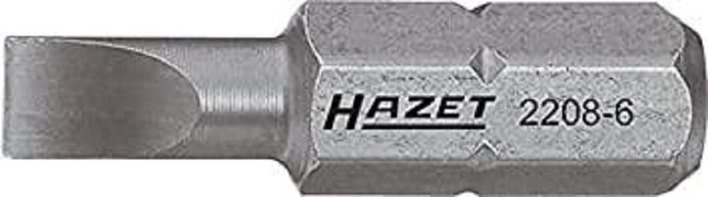 HAZET 2208-4 25 mm Slot Profile Bit - Multi-Colour