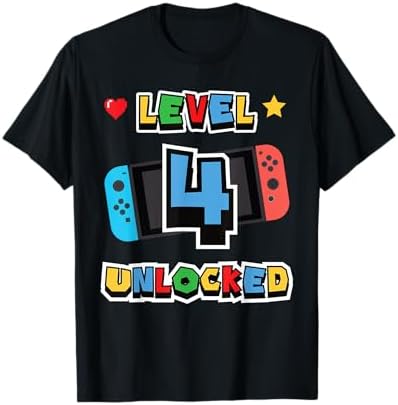 Amazon.com: Level 7 Unlocked Gamer 7th Birthday Video Game Boys T