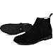 OUOUVALLEY Classic Slip-on Original Suede Chelsea Boots10 N(A) US, Black
