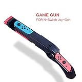HEATFUN Game Gun Controller Compatible with Nintendo Switch Shooting Games Wolfenstein 2: The New Colossus, Big Buck Hunter Arcade - Nintendo Switch and Other Shooting Games - 1 Pack