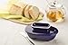 Butter Bay American Made Butter Keeper Butter Dish, Made in USA, Blueberry