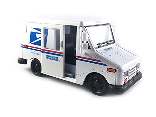 HCK US Postal Service Mail Delivery Truck Diecast Model Toy Car - Thumbnail 2