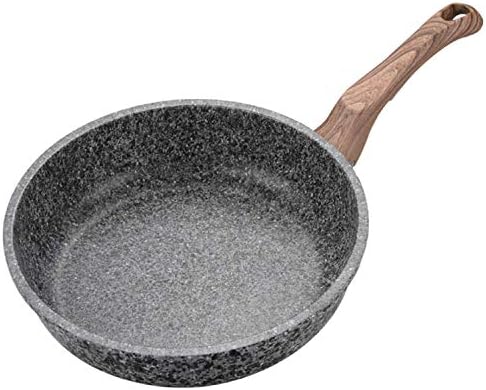 DealsDepot Non-stick Frying Pan Thickening Medical Stone (20cm, A)