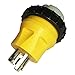 Parkworld 692118 Shore Power Adapter Generator 30A L14-30P Male to Marine 50A SS2-50R Female with Locking Ring