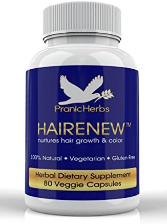 Hair Loss Supplement - Grow Healthy, Thicker Hair With Chinese Herbs Rich In Hair Loss Vitamins * Fights Gray Hair From The Inside Out * Natural Anti Aging Products - Safe, All-Natural Herbs & Vitamins For Hair Growth.