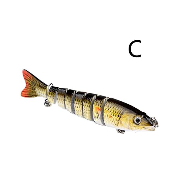 Ioffersuper-6-Multi-jointed-8-segement-Pike-Fishing-Lure-Swimbait-Crankbait-Hard-Bait-C
