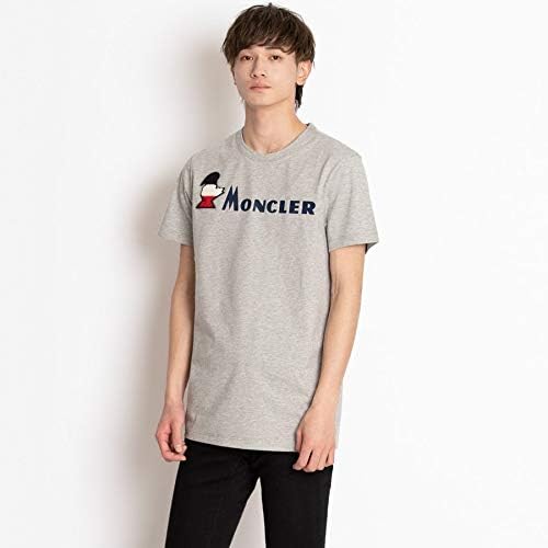 Amazon モンクレール Tシャツ カットソー 半袖 トップス 刺繍 ワッペン ラバー ロゴ コットン Moncler メンズ グレー M Xxl 90t 984 Maglia T Shirt Xxl Tシャツ カットソー 通販