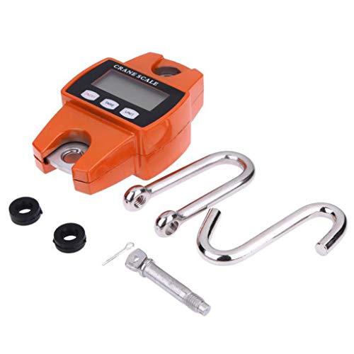 JDgoods 2019 New Portable Precision Digital Mini Scale,Industrial Crane Scale,Heavy Duty Hanging Weight Hook Scales ,for Farm, Hunting, Bow Draw Weight, Big Fish - Thumbnail 3