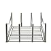 ProAid Kitchen Houseware, Kitchen Organizer Holder Cabinet Rack Compact Kitchen Rack Dish Rack Pantry Organizer Rack with Rubber Feet, Silver