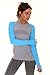 B.BANG Women's Long Sleeve Seamless Running Sleeve Shirt