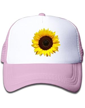A Sunflower Youth Toddler Mesh Hat Boy and Girls Baseball Trucker Cap