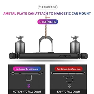 LeYi per Cover Huawei Nova 5T / Honor 20, Custodia con Vetro Temperato [2 Pack], Grado Militare 360Â°Magnetica Anello Ring Supporto Case TPU Bumper Silicone Custodie per Huawei Nova 5T / Honor 20 Nero - immagine 6