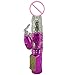 Female Sex Toy, FTXJ New 25CM Waterproof Dildo Vibrator G-spot Multi Speed Massager Toy (Purple)