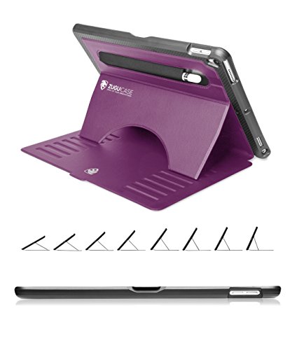 ZUGU CASE - 2019 iPad Air 10.5/2017 iPad Pro 10.5 inch Case Prodigy X - Very Protective But Thin + Convenient Magnetic Stand + Sleep/Wake Cover (Purple)