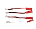 Noiposi 4pcs 3.7V 780mAh 20C Lipo Battery with X6 Charger for Wltoys V636 V686 V686G V686K JJRC V686 Quadcopter