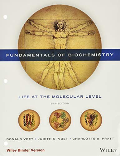 Fundamentals of Biochemistry, 5e WileyPLUS Card with Loose-leaf Set Single Term