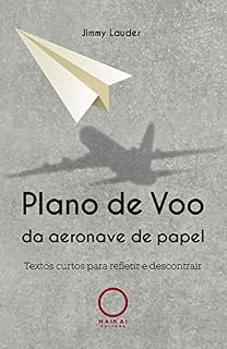 Livro Plano de voo da aeronave de papel