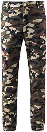 YAMY Womens Camouflage Pants Bdu Military Trousers Joggers (XLarge, Green)