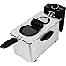 Chef Buddy Stainless Steel Electric Deep Fryer, 3-1/2-Liter