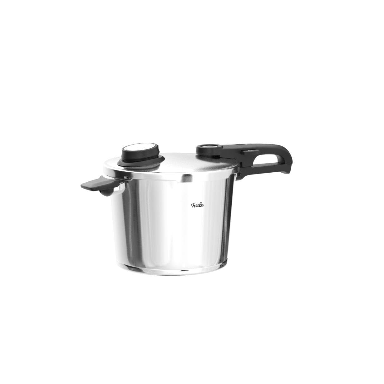 Fissler Vitavit Premium/Schnellkochtopf (6 L, Ø 22 cm) Edelstahl-Dampfkochtopf,4-Garstufen, Inkl. Einsatz - Made in Germany, Induktion 4