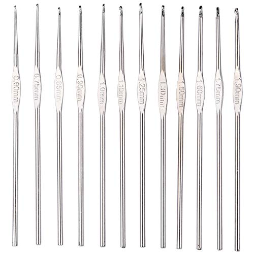 3 Aluminum+Handle+Crochet+Coloured+Needle