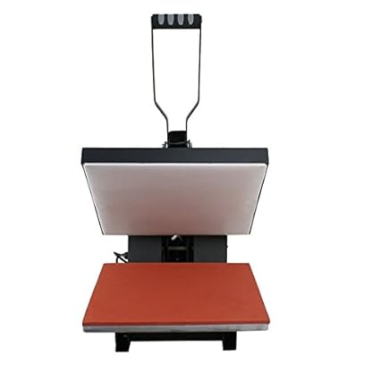 ZENY 15" x 15" Sublimation Heat Transfer Press Machine - Clamshell for T-Shirt, Black (#04) - Image 8