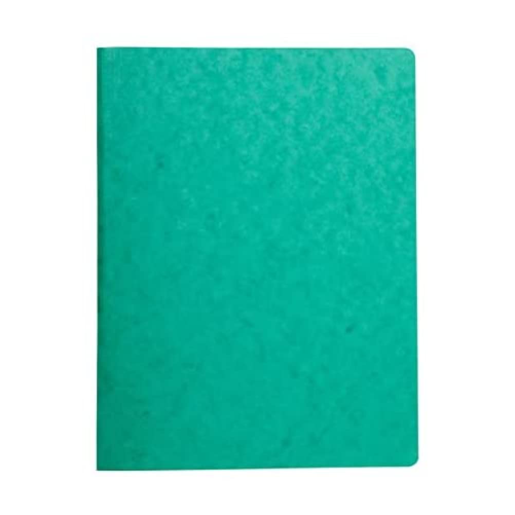 Exacompta - Ref 240195E - Elasticated 3-Flap Folder - 240 x 320mm in Size, Suitable for Storing A4 Documents, 425gsm Laminated Card, FSC-Certified - Green