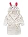 DQdq Little Girl's Hooded Sleepwear Little Boy's Bathrobe Toddler Kids Robe