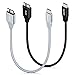 iSeekerKit Short USB 3.0 Type-C to Micro-B Data Cable 1ft Compatible Chromebook Pixel to Connect Toshiba Canvio, WD Elements, Seagate Expansion External Hard Drive